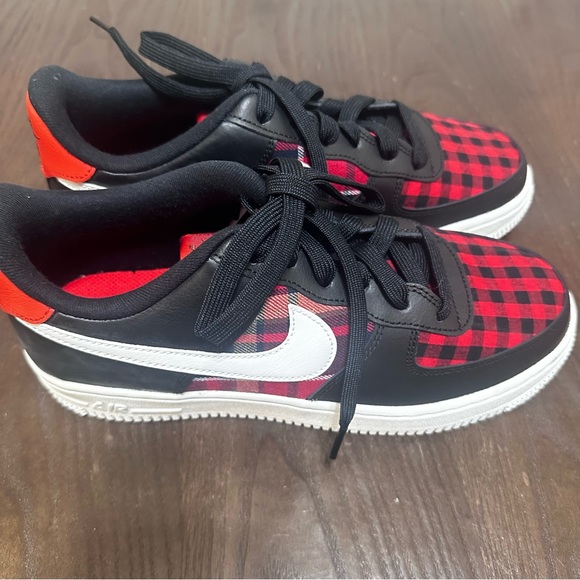 Nike Shoes - Limited Edition Nike Air Force 1 Low GS “Flannel”